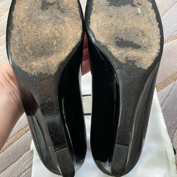 Gucci black patent leather wedge - Picture 6 of 12